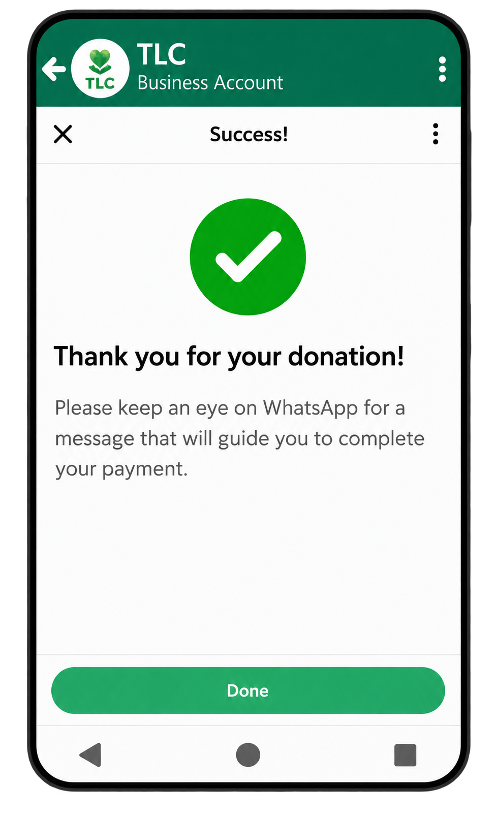 WhatsApp Flow cricket registration screen 3